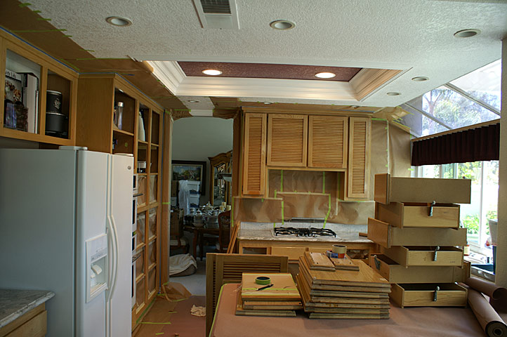 Cabinet Refinishing 1